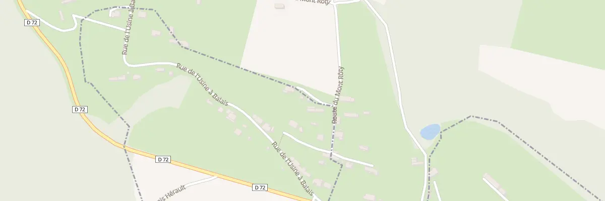 Plan du 5021 Le Mont Roty à Fongueusemare