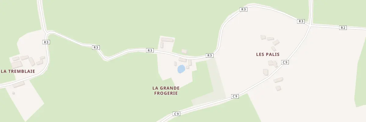 Plan du 5137 La Frogerie à Mézières-sur-Ponthouin