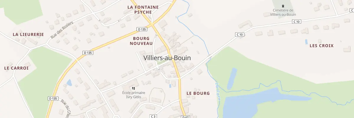 Plan du 11 Rue de la Libération à Villiers-au-Bouin