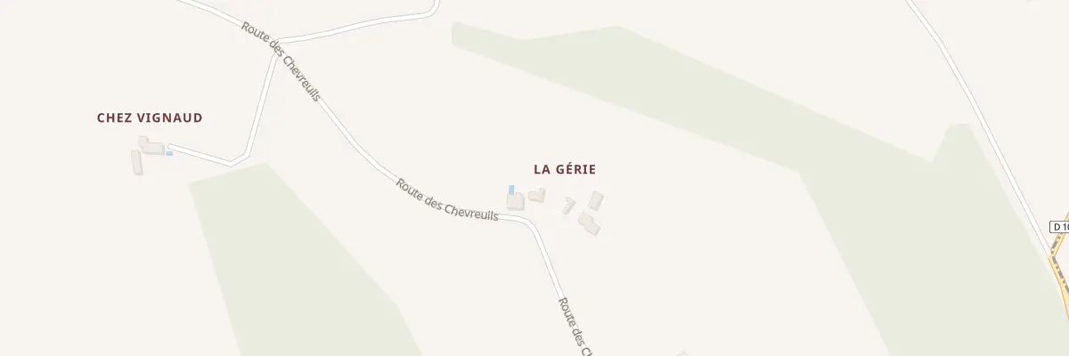 Plan du 1018 Le Mas Nord à Nanteuil-Auriac-de-Bourzac