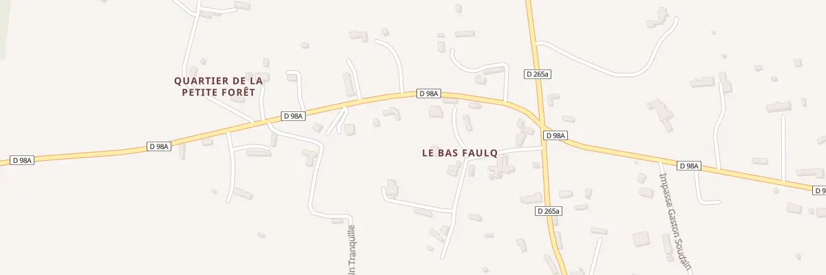 Plan du 5044 Le Bas Faulq au Faulq