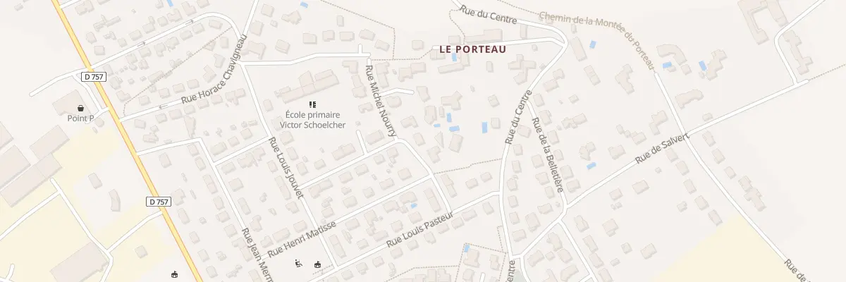 Plan du 7 Rue Antoine de Lavoisier à Migné-Auxances