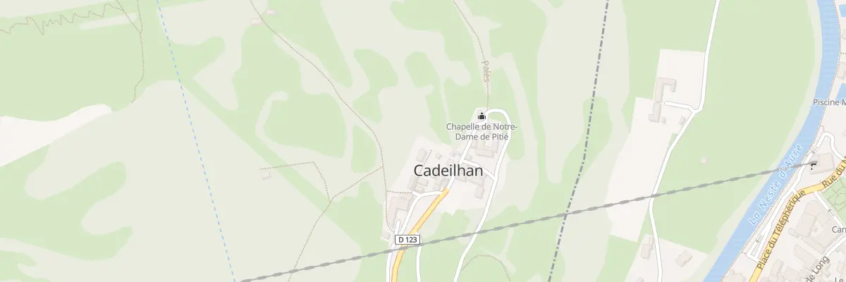 Plan du 5034F Montahour à Cadeilhan-Trachère