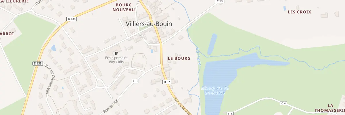 Plan du 19 Rue de la Libération à Villiers-au-Bouin