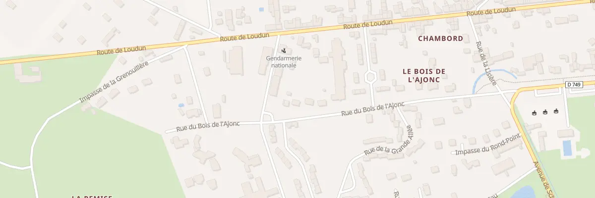 Plan du 25 Rue du Bois de l’Ajonc à Richelieu