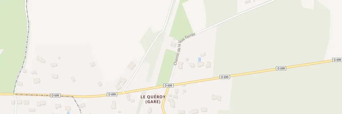 Plan du 5 Che de la Voie Ferrée à Pranzac
