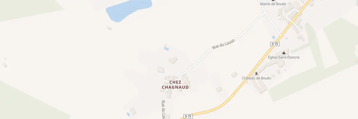 Plan du 5225 Chez Chagnaud à Bouëx
