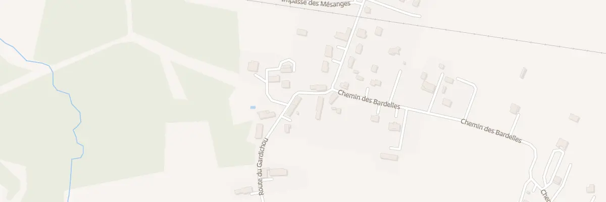 Plan du 336 Le Gardichou à Gardonne