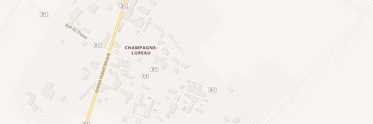 Plan du 5366 Champagne Lureau à Savigné