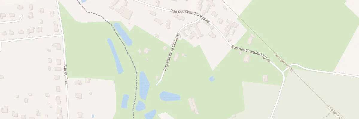 Plan du 7 Imp de la Couarde à Doussay