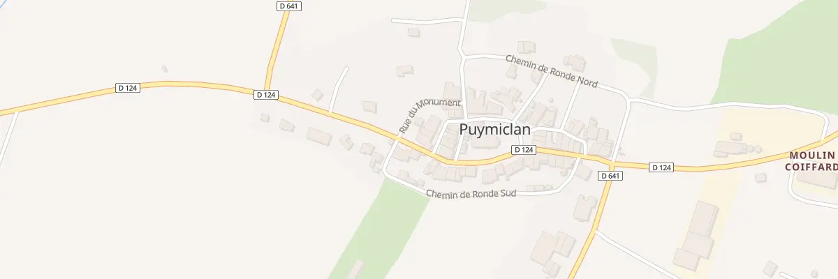 Plan du 1 Rue du Fournil à Puymiclan