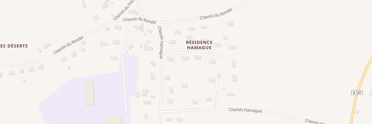 Plan du 10 Résidence Hamague à Firfol