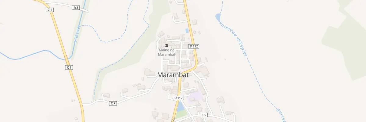 Plan du 34 Rue du Mas Bielh à Marambat