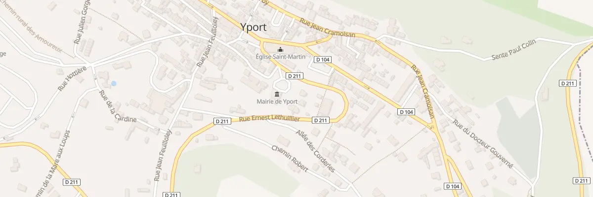 Plan du 5207 Rue Ernest Lethuillier à Yport