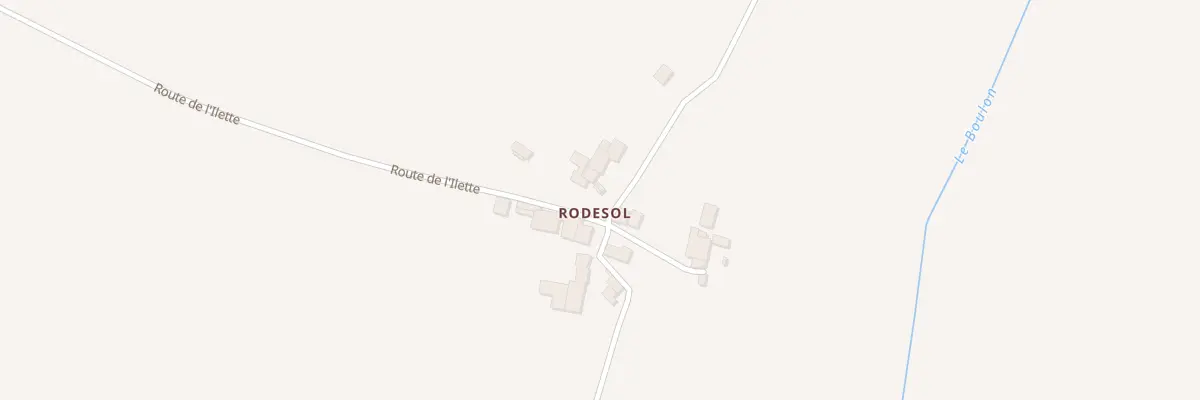 Plan du 452 Rte des Grands Ilots à Allemans