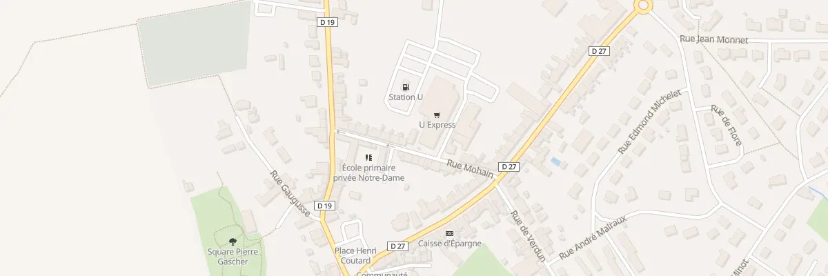 Plan du 13 Rue Mohain à Marolles-les-Braults