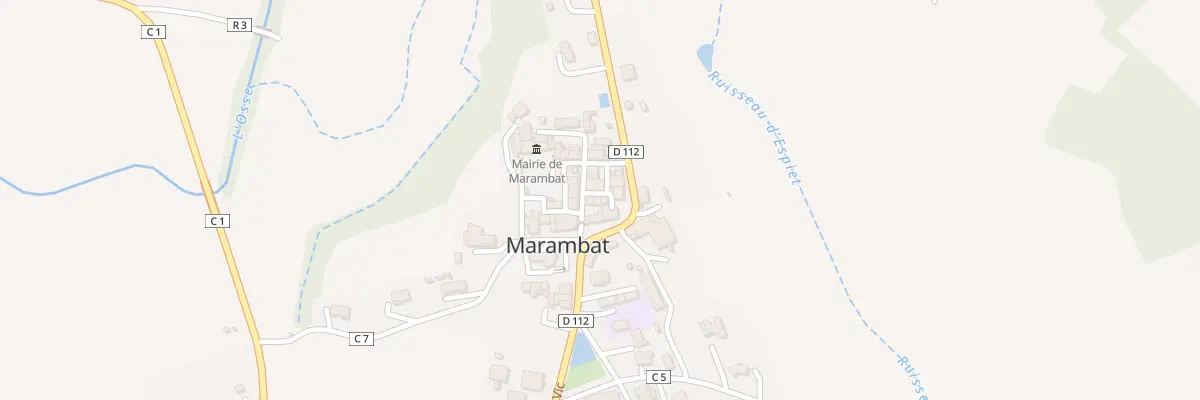 Plan du 40 Rue du Mas Bielh à Marambat