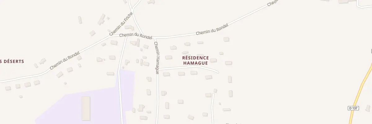Plan du 2 Résidence Hamague à Firfol