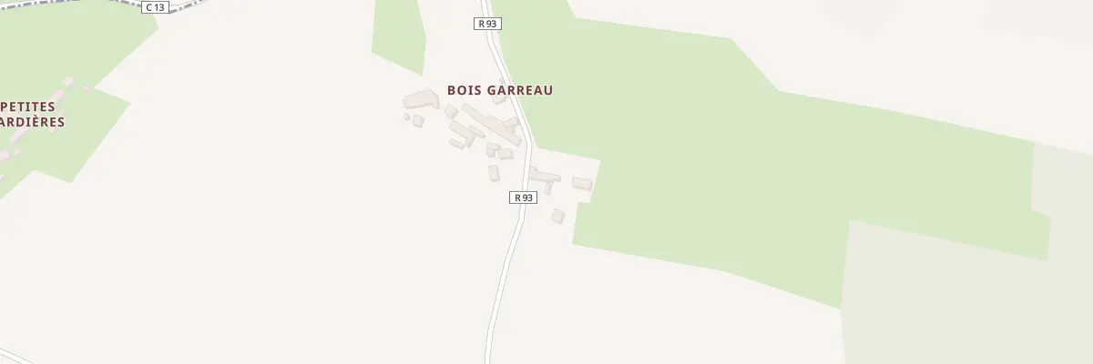 Plan du 1 Le Bois Gareau à Marigné-Laillé