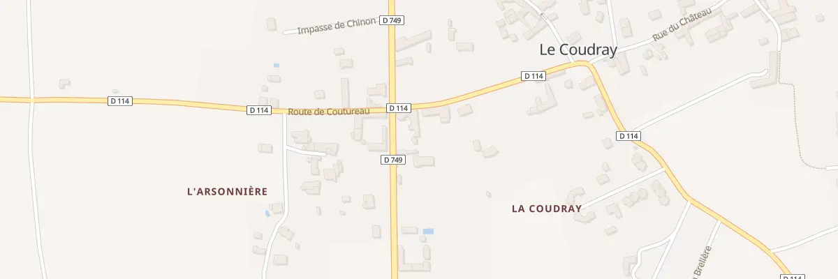 Plan du 9 Rte de Lémeré à Lémeré