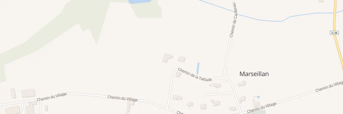 Plan du 5007 Montfort à Marseillan