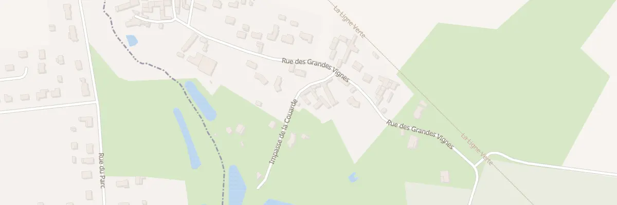Plan du 5 Imp de la Couarde à Doussay