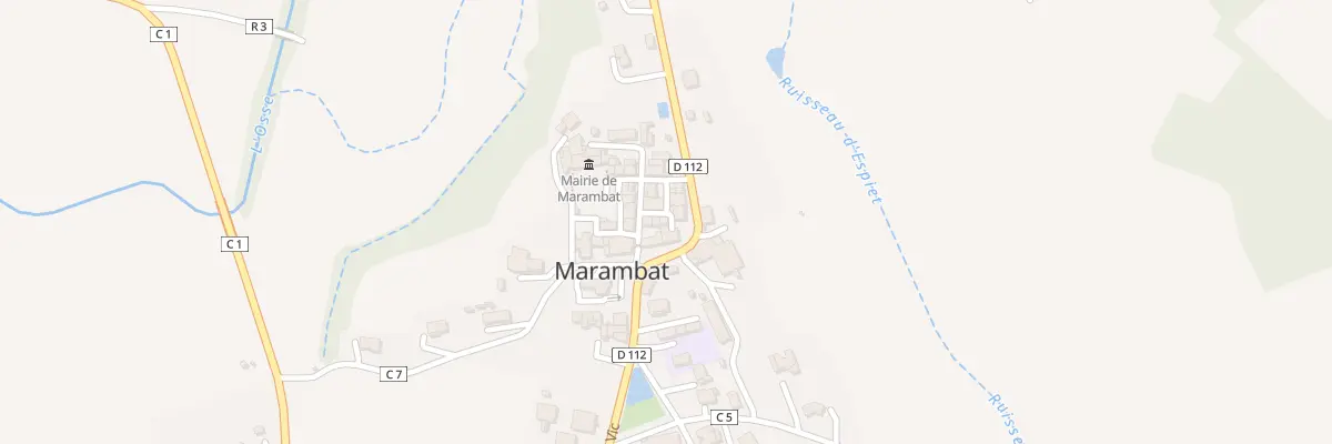 Plan du 42 Rue du Mas Bielh à Marambat