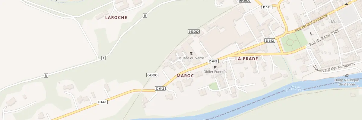 Plan du 4 Cite du Maroc à Vianne