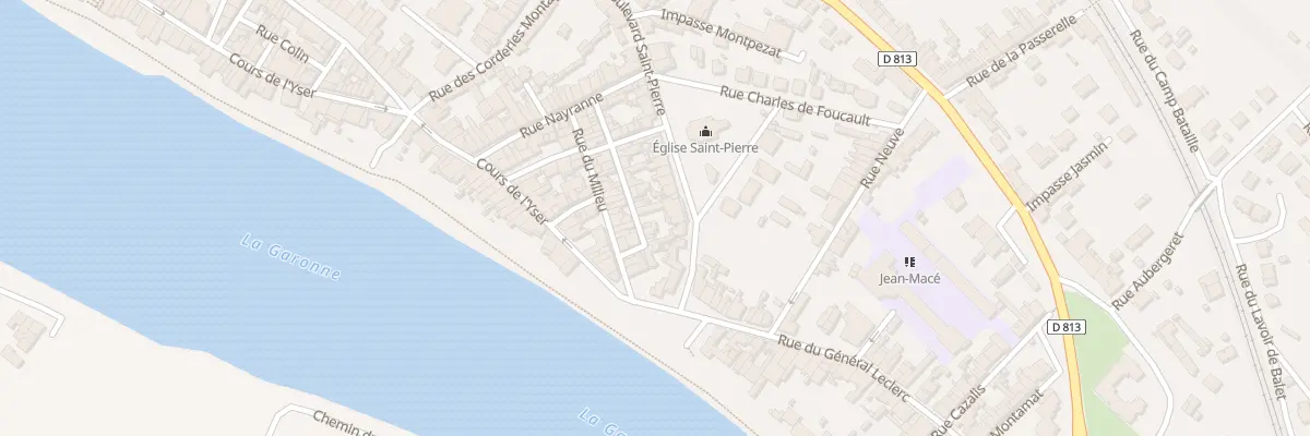 Plan du 8 Rue du Nord Saint-Pierre à Tonneins