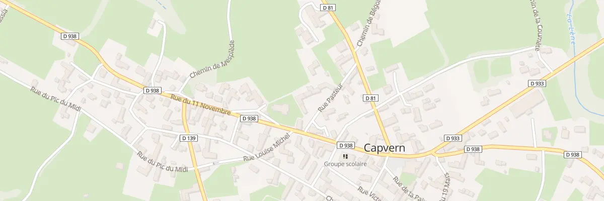 Plan du 32 Rue Pasteur à Capvern