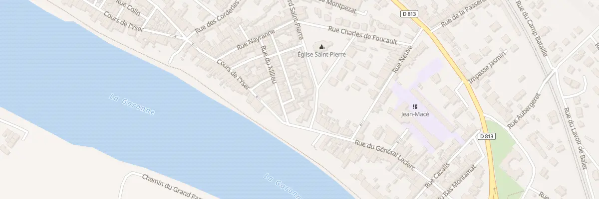 Plan du 3B Bd Saint-Pierre à Tonneins