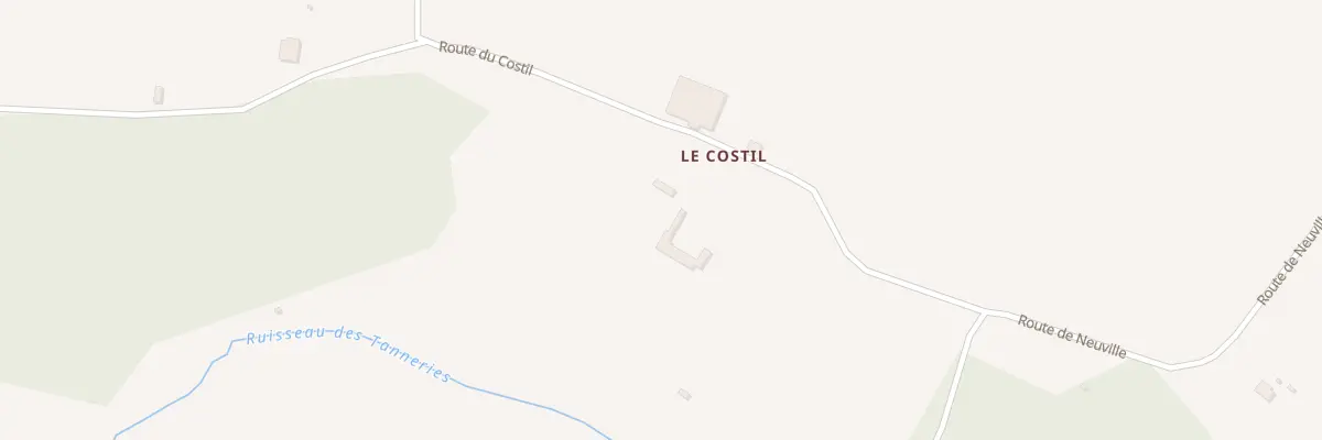 Plan du 1406 Rte du Costil à Sap-en-Auge