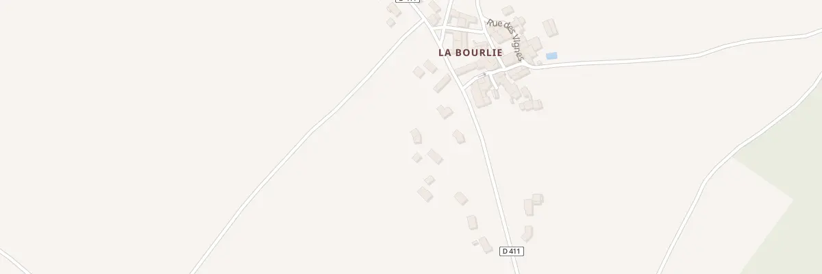 Plan du 5413 Le Maine Blanc à Bouëx