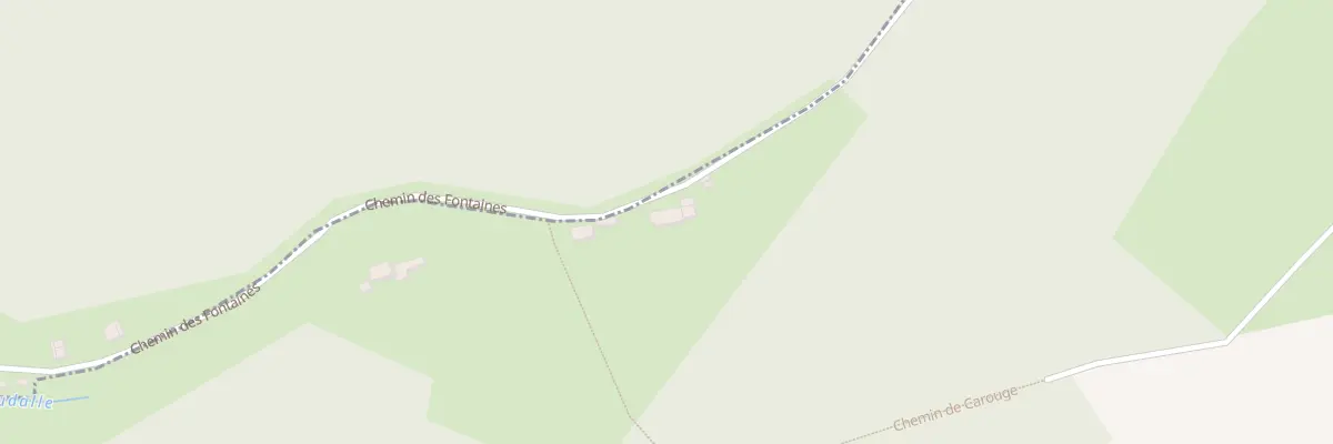 Plan du 2525 Che des Fontaines à Sandouville