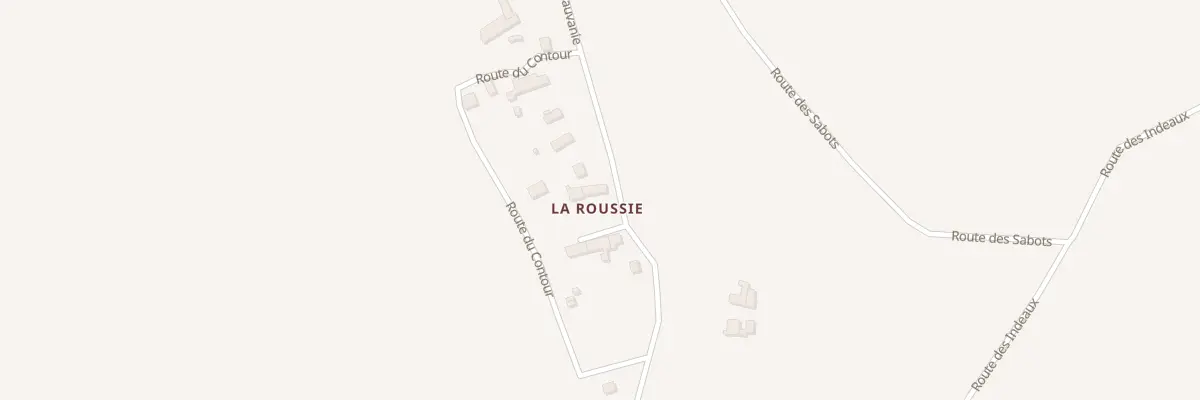 Plan du 29 La Roussie Ouest à Lusignac