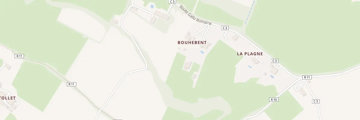 Plan du 5116 A Bouhebent à Larressingle