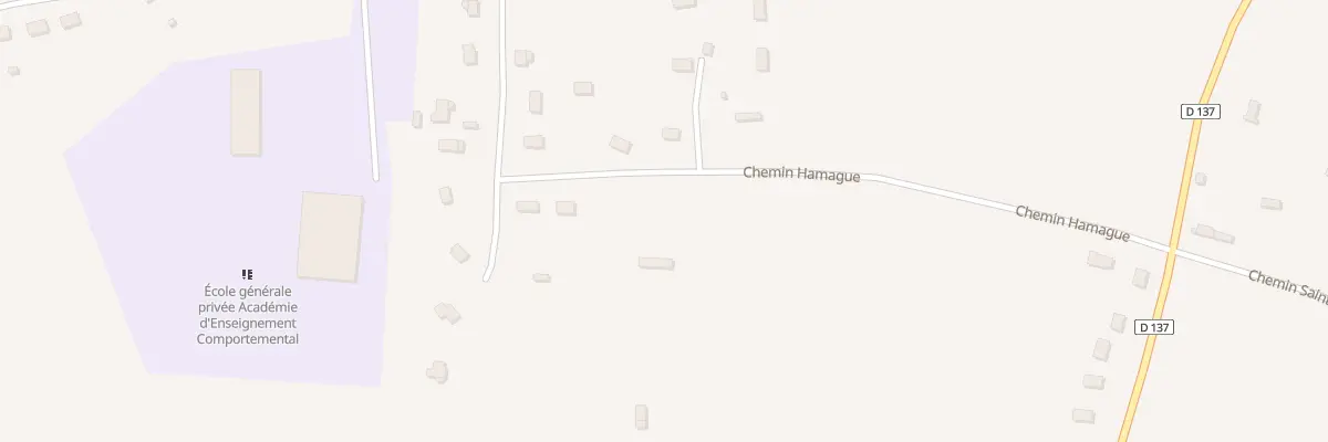 Plan du 341 Che Hamague à Firfol