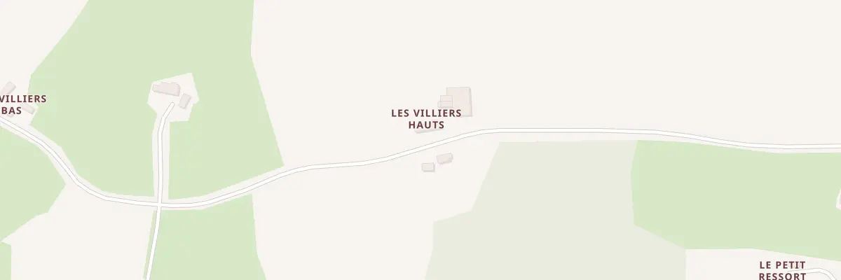 Plan du 1 Les Hauts Villiers à Villeneuve-en-Perseigne
