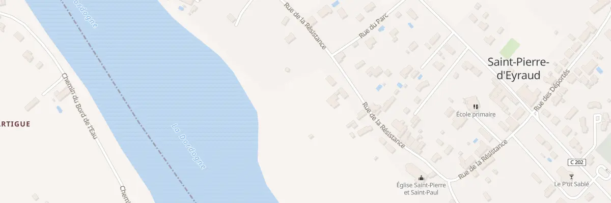 Plan du 51 Rue de la Résistance à Saint-Pierre-d’Eyraud