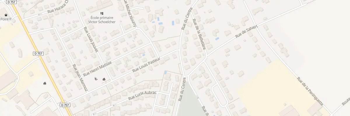 Plan du 31 Rue Louis Pasteur à Migné-Auxances