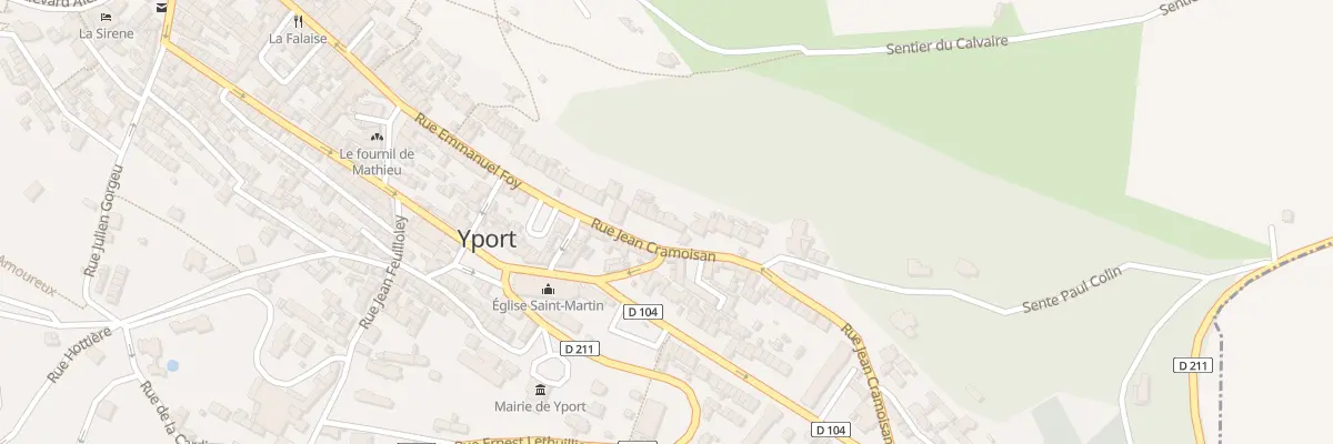 Plan du 15 Rue Jean Cramoisan à Yport