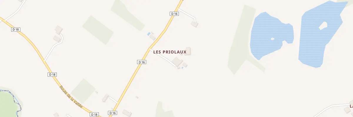 Plan du 41 Les Prioleaux à Villamblard