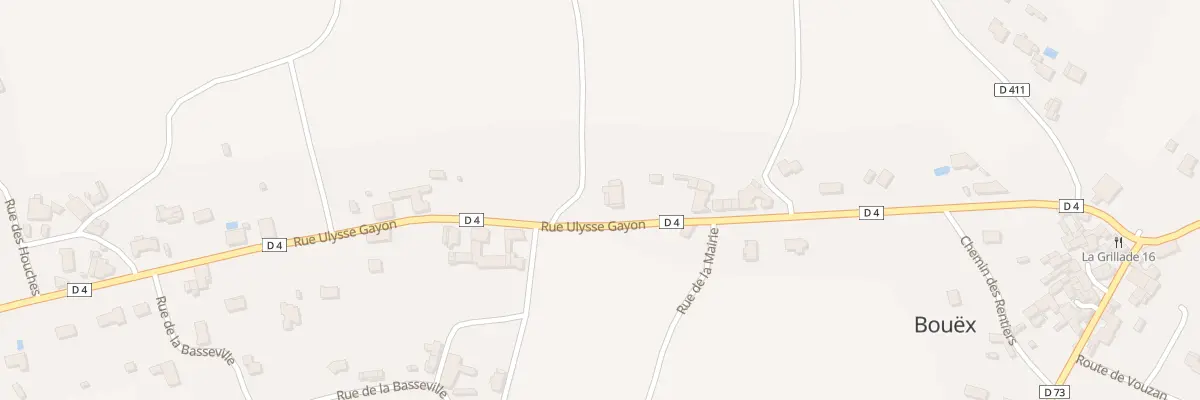 Plan du 506 Rue Ulysse Gayon à Bouëx