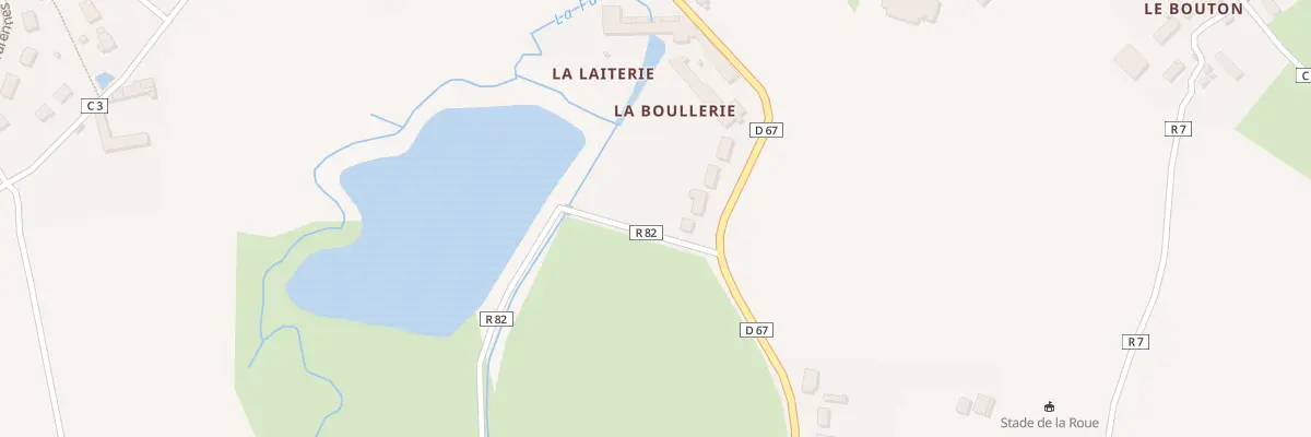 Plan du 10 Rue de la Cite de la Laiterie à Villiers-au-Bouin