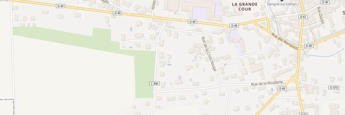 Plan du 4B Rue des Sables à Savigné-sur-Lathan