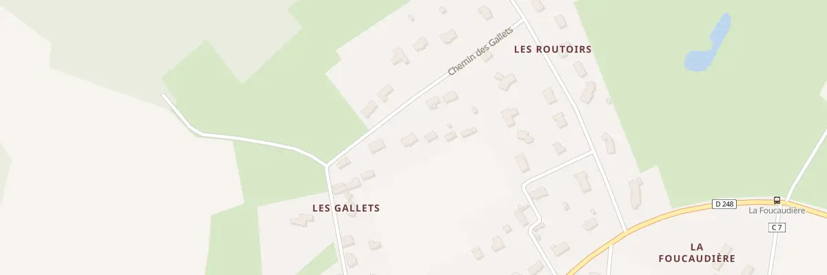 Plan du 16 Che des Gallets à Changé