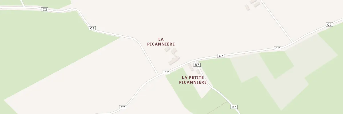 Plan du 1 La Picanniere à Beaufay