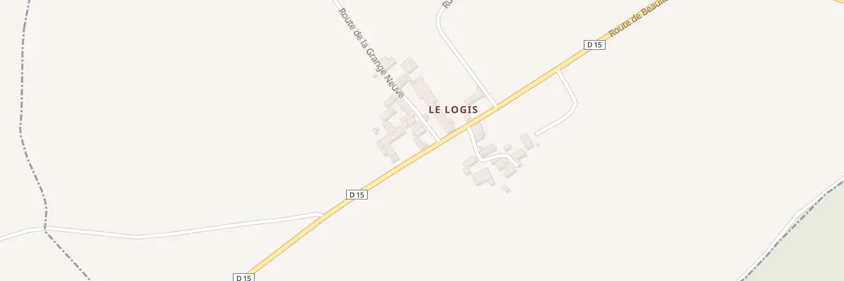 Plan du 1 Rte de la Grange Neuve à Ventouse