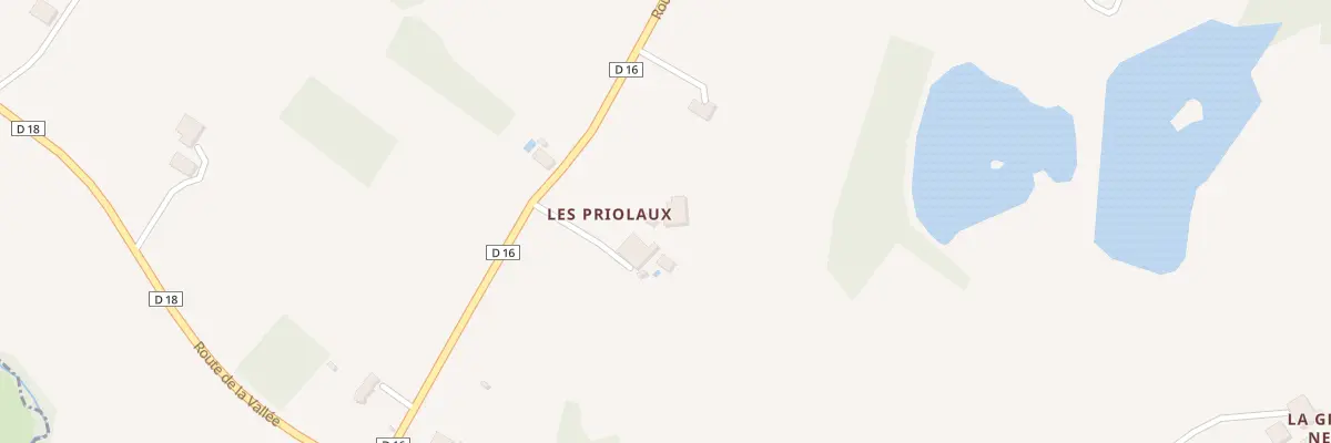 Plan du 314 Rte du Saule à Thénac