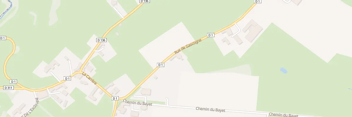Plan du 6 Rue de Gascogne à Villembits